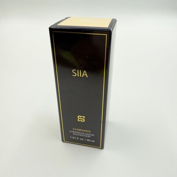 LUMINOUS LONGWEAR LIQUID FOUNDATION C 101 FAIR SIIA COSMETICS - Picture 5 of 15